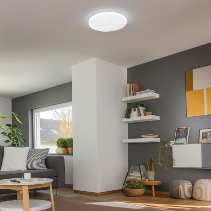 Brilagi - LED prigušiva plafonska svetiljka SMART STARS LED/36W/230V prečnik 48 cm 3000-6000K Wi-Fi Tuya Beacon + daljinski upravljač
