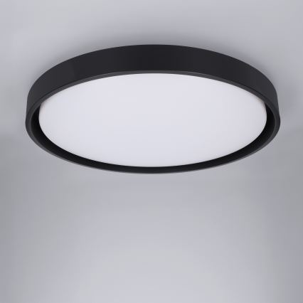 Brilagi - Prigušiva LED plafonska lampa MATTEO LED/60W/230V 3000-6500K prečnik 51,5 cm crna + daljinski upravljač