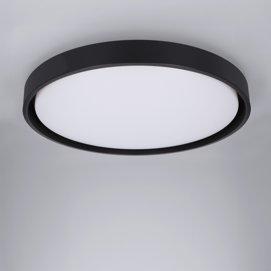 Brilagi - Prigušiva LED plafonska lampa MATTEO LED/60W/230V 3000-6500K prečnik 51,5 cm crna + daljinski upravljač