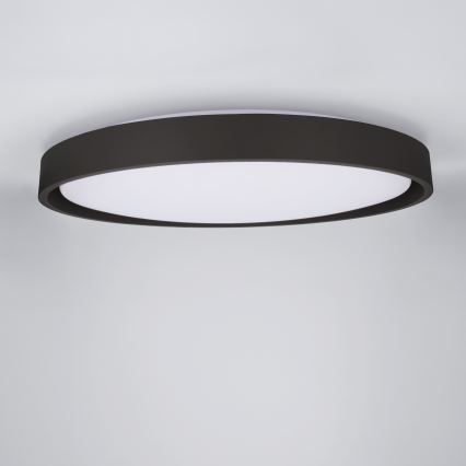 Brilagi - Prigušiva LED plafonska lampa MATTEO LED/60W/230V 3000-6500K prečnik 51,5 cm crna + daljinski upravljač