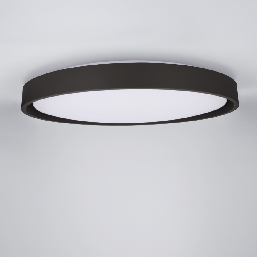 Brilagi - Prigušiva LED plafonska lampa MATTEO LED/60W/230V 3000-6500K prečnik 51,5 cm crna + daljinski upravljač