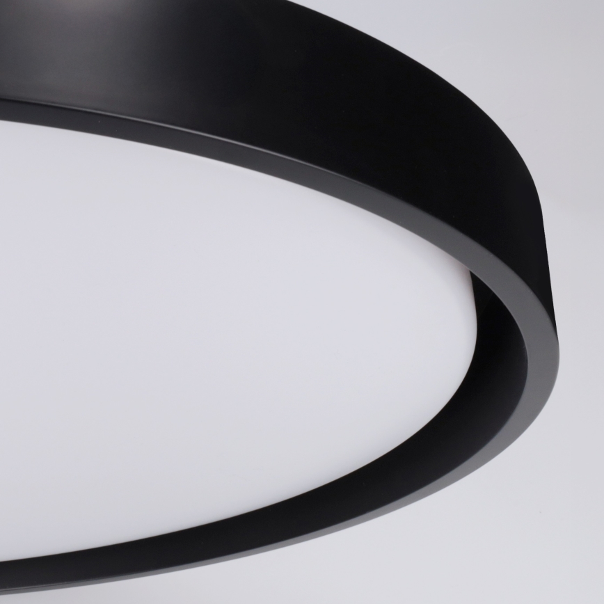 Brilagi - Prigušiva LED plafonska lampa MATTEO LED/60W/230V 3000-6500K prečnik 51,5 cm crna + daljinski upravljač
