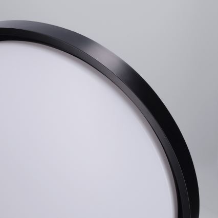Brilagi - Prigušiva LED plafonska lampa MATTEO LED/60W/230V 3000-6500K prečnik 51,5 cm crna + daljinski upravljač