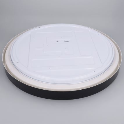 Brilagi - Prigušiva LED plafonska lampa MATTEO LED/60W/230V 3000-6500K prečnik 51,5 cm crna + daljinski upravljač