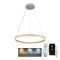 Brilagi - prigušiva LED svetiljka na sajli CIRCLE LED/42W/230V 3000-6500K prečnik 60 cm + daljinski upravljač