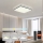 Brilagi - prigušiva plafonska lampa SMART LED/36W/230V 3000-6000K 45x45 cm Wi-Fi Tuya + daljinsko upravljanje