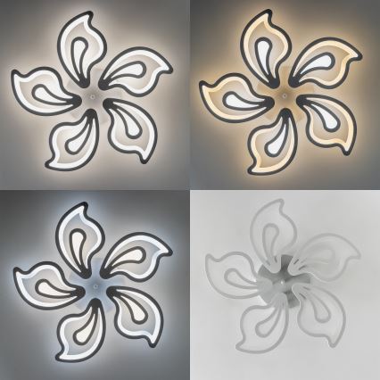 Brilagi - LED prigušiva plafonska lampa TWIST LED/125W/230V 3000-6500K + daljinski upravljač