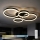 Brilagi - prigušiva stropna LED svetiljka ORBITS LED/52W/230V 3000-6000K 68x89 cm+ daljinski upravljač