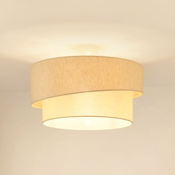 Brilagi - Prislonjen plafonski luster SHINE 1xE27/15W/230V prečnik 50 cm krem