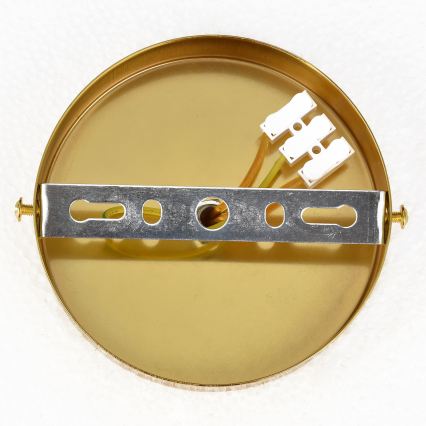 Brilagi - Prislonjen stropni luster ECLIPSE 7xE14/10W/230V prečnik 48 cm crna/zlatna