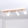Brilagi - Reflektorska svetiljka SELE WOOD ACOUSTIC 4xGU10/30W/230V bela/drvo