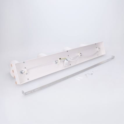 Brilagi - Reflektorska svetiljka SELE WOOD ACOUSTIC 4xGU10/30W/230V bela/drvo