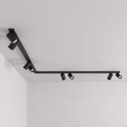 BRILAGI - Reflektorsko svetlo SELE LONG 8xGU10/30W/230V crna