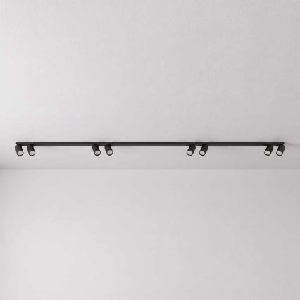 BRILAGI - Reflektorsko svetlo SELE LONG 8xGU10/30W/230V crna