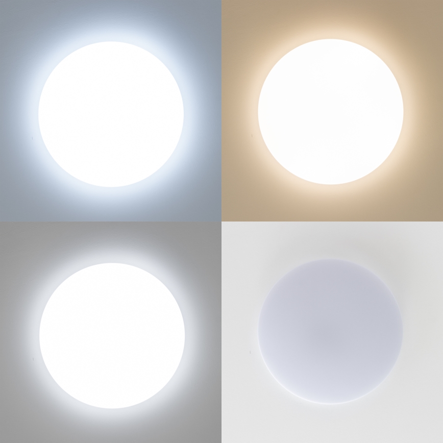 Brilagi - LED prigušiva plafonsko svetlo SMART LED/24W/230V prečnik 38 cm 3000-6000K Wi-Fi Tuya Beacon + daljinski upravljač
