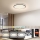 Brilagi - SMART LED prigušiva stropna svetiljka LED/24W/230V, prečnika 38 cm, 3000-6000K, Wi-Fi Tuya Beacon + daljinsko upravljanje