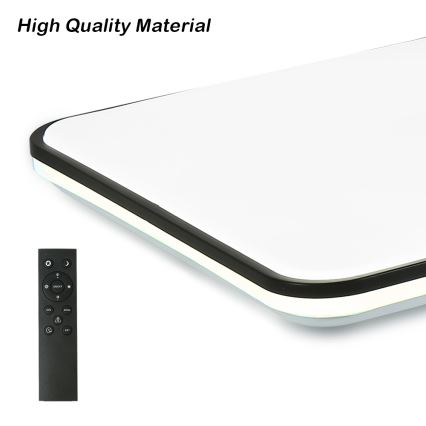 Brilagi - LED prigušiva stropna svetiljka SMART LED/24W/230V 43x43 cm 3000-6000K Wi-Fi Tuya Beacon + daljinski upravljač
