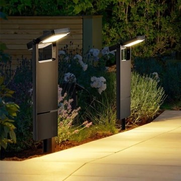 Brilagi - solarna LED lampa SUN SPIKE LED/4W/3,7V 2200 mAh IP44