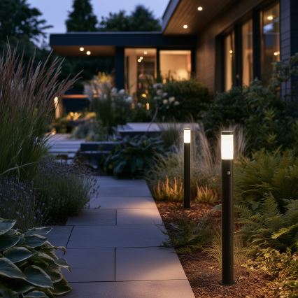 BRILAGI - Spoljašnja lampa sa senzorom pokreta ELIA 1xE27/20W/230V IP44 100 cm antracit