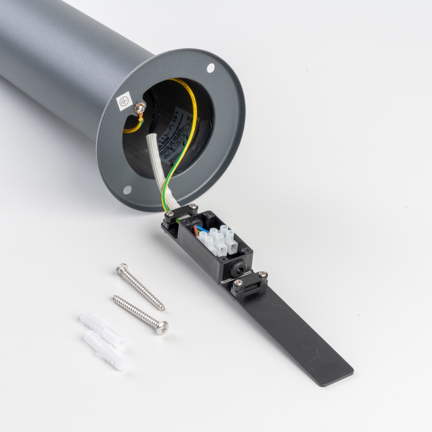 BRILAGI - Spoljašnja lampa sa senzorom pokreta ELIA 1xE27/20W/230V IP44 100 cm antracit