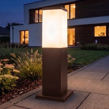 Brilagi - Spoljašnja lampa NOVA 1xE27/15W/230V 40 cm IP44 braon