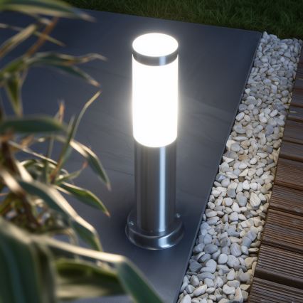 BRILAGI - Spoljašnja lampa NOVA 1xE27/15W/230V 40 cm IP44 matirani hrom