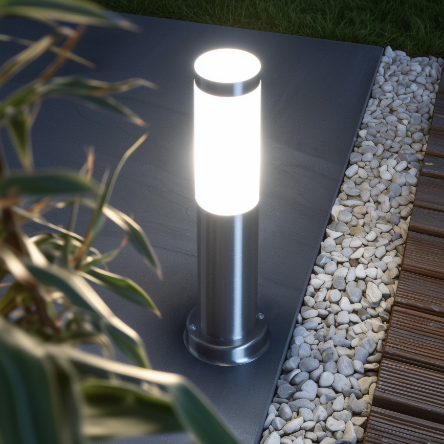 BRILAGI - Spoljašnja lampa NOVA 1xE27/15W/230V 40 cm IP44 matirani hrom