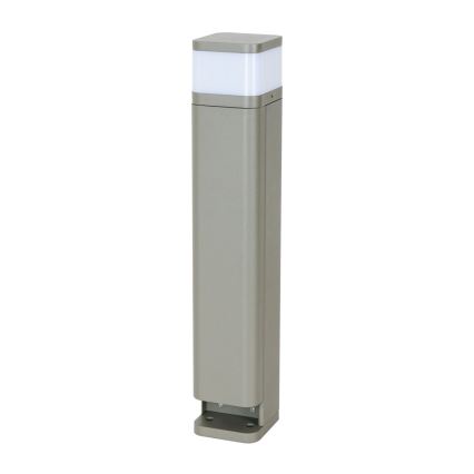 BRILAGI - Spoljašnja lampa sa 2 SCHUKO PILLAR utičnice 1xG9/11W/230V IP44 siva