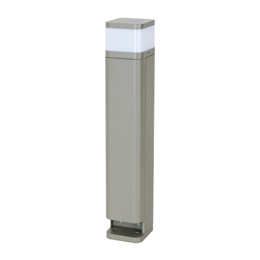BRILAGI - Spoljašnja lampa sa 2 SCHUKO PILLAR utičnice 1xG9/11W/230V IP44 siva