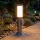 Brilagi - Spoljašnja lampa sa 2 SCHUKO utičnice NOVA 1xE27/15W/230V 40 cm IP44 matni hrom