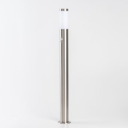 BRILAGI - Spoljašnja lampa sa senzorom pokreta ELIA 1xE27/20W/230V IP44 100 cm mat hrom