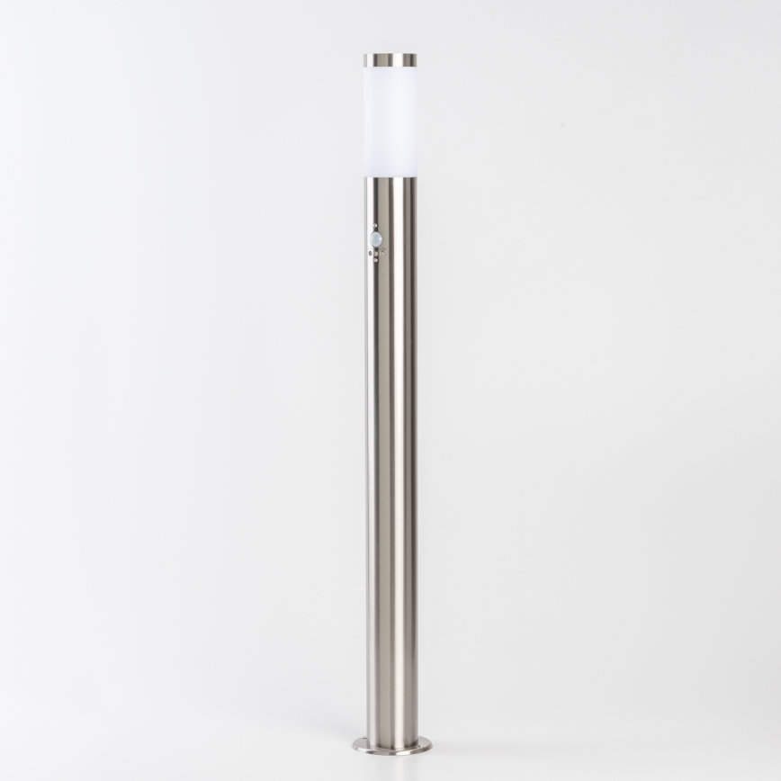 BRILAGI - Spoljašnja lampa sa senzorom pokreta ELIA 1xE27/20W/230V IP44 100 cm mat hrom