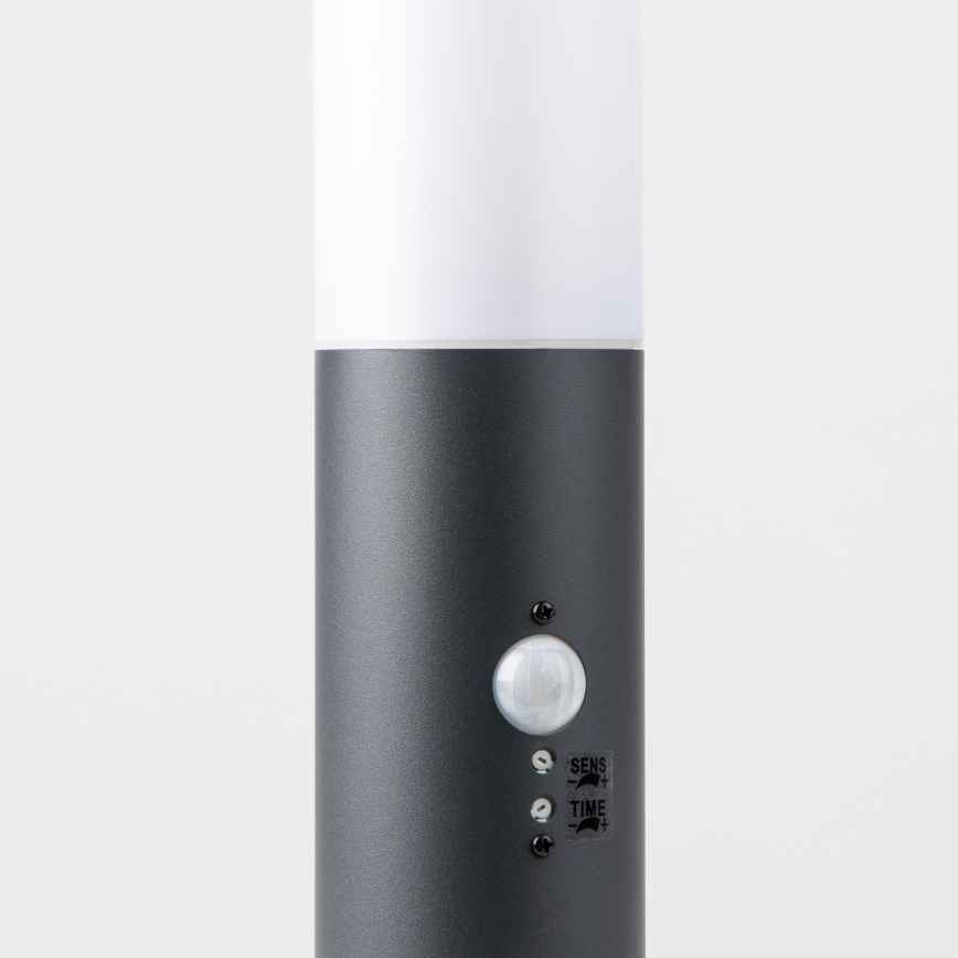 Brilagi - Spoljašnja lampa sa senzorom NOVA 1xE27/15W/230V 40 cm IP44 antracit