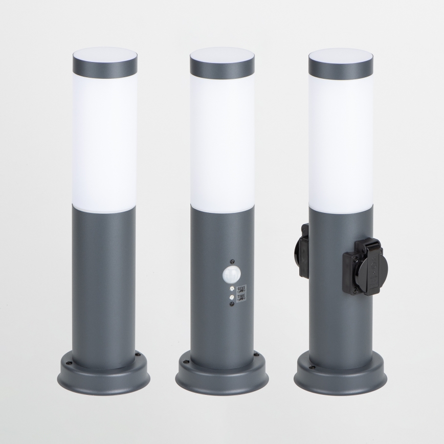 Brilagi - Spoljašnja lampa sa senzorom NOVA 1xE27/15W/230V 40 cm IP44 antracit