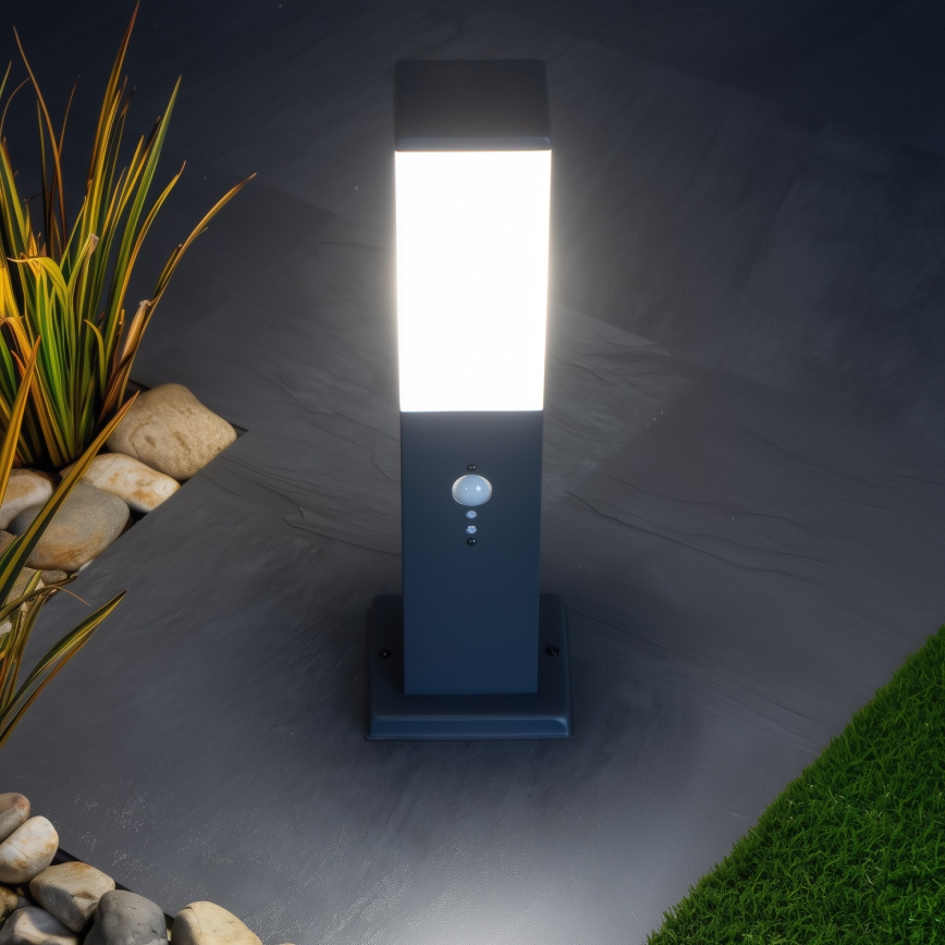 BRILAGI - Spoljašnja lampa sa senzorom NOVA 1xE27/15W/230V 40 cm IP44 antracit