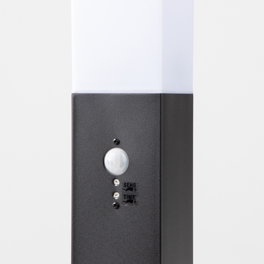 Brilagi - Spoljašnja lampa sa senzorom NOVA 1xE27/15W/230V 40 cm IP44 crna