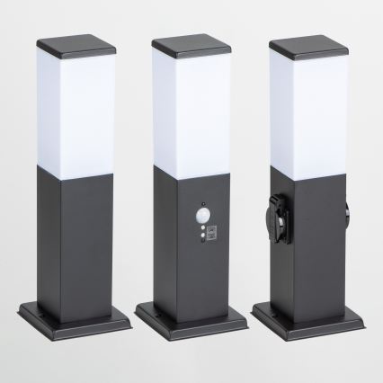 Brilagi - Spoljašnja lampa sa senzorom NOVA 1xE27/15W/230V 40 cm IP44 crna