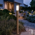 BRILAGI - Spoljašnja lampa sa senzorom pokreta ELIA 1xE27/20W/230V IP44 100 cm mat hrom