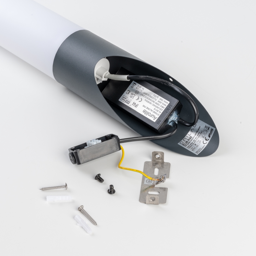 BRILAGI - Spoljna zidna lampa sa senzorom pokreta ELIA 1xE27/20W/230V IP44 antracit