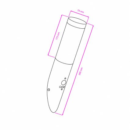 BRILAGI - Spoljna zidna lampa sa senzorom pokreta ELIA 1xE27/20W/230V IP44 antracit