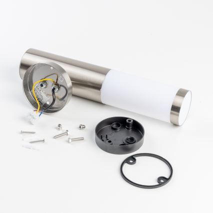 BRILAGI - Spoljašnja zidna lampa sa senzorom ELIA 1xE27/20W/230V IP44 mat hrom
