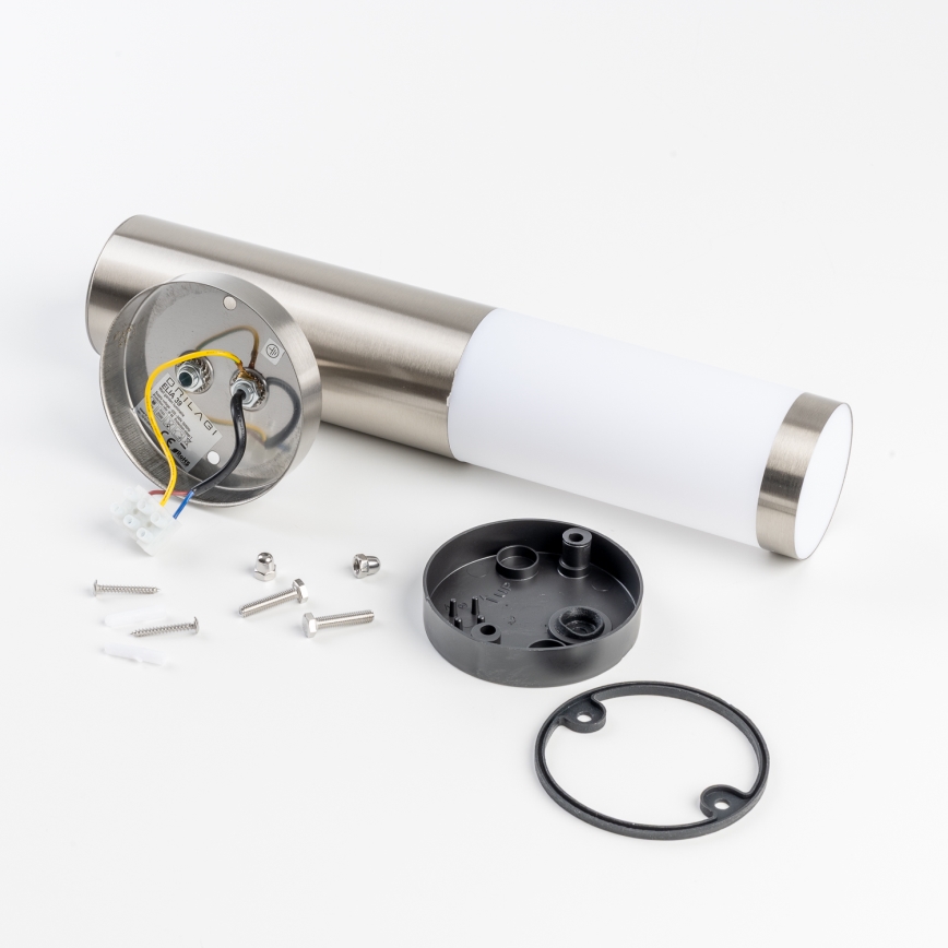 BRILAGI - Spoljašnja zidna lampa sa senzorom ELIA 1xE27/20W/230V IP44 mat hrom