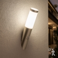 BRILAGI - Spoljašnja zidna lampa sa senzorom ELIA 1xE27/20W/230V IP44 mat hrom