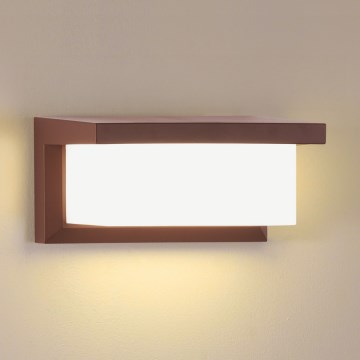 Brilagi - Spoljašnja zidna svetiljka BRICKY 1xE27/60W/230V braon IP54