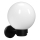 Brilagi - Spoljašnja zidna svetiljka HARBOR 1xE27/40W/230V IP33 crna/bela
