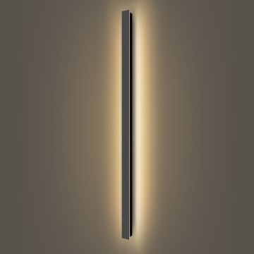 Brilagi - Spoljašnje LED zidno svetlo LINEAR LED/32W/230V 3000K IP65 140 cm crna CRI 90