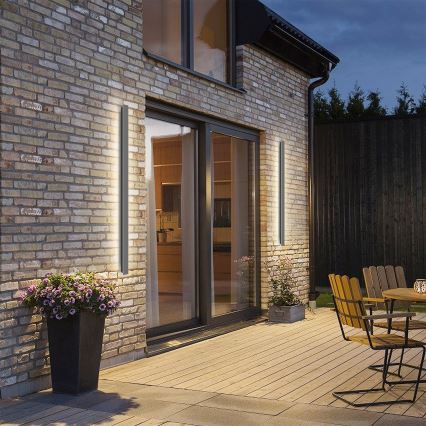 Brilagi - LED spoljašnja zidna svetiljka LINEAR LED/32W/230V 4000K IP65 140 cm antracit CRI 90