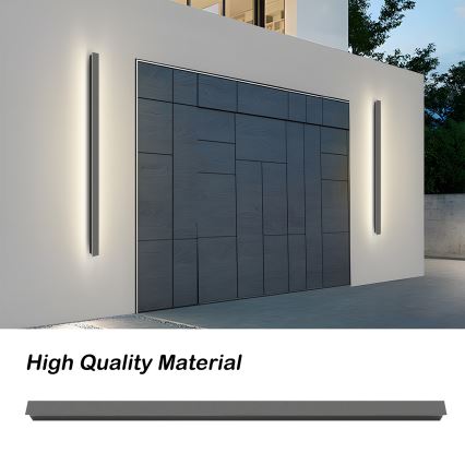 Brilagi - LED spoljašnja zidna svetiljka LINEAR LED/32W/230V 4000K IP65 140 cm antracit CRI 90