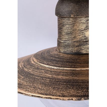 Brilagi - Spoljašnje plafonsko svetlo MOLDE 1xE27/60W IP44 bronza/patina