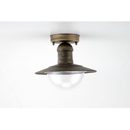 Brilagi - Spoljašnje plafonsko svetlo MOLDE 1xE27/60W IP44 bronza/patina
